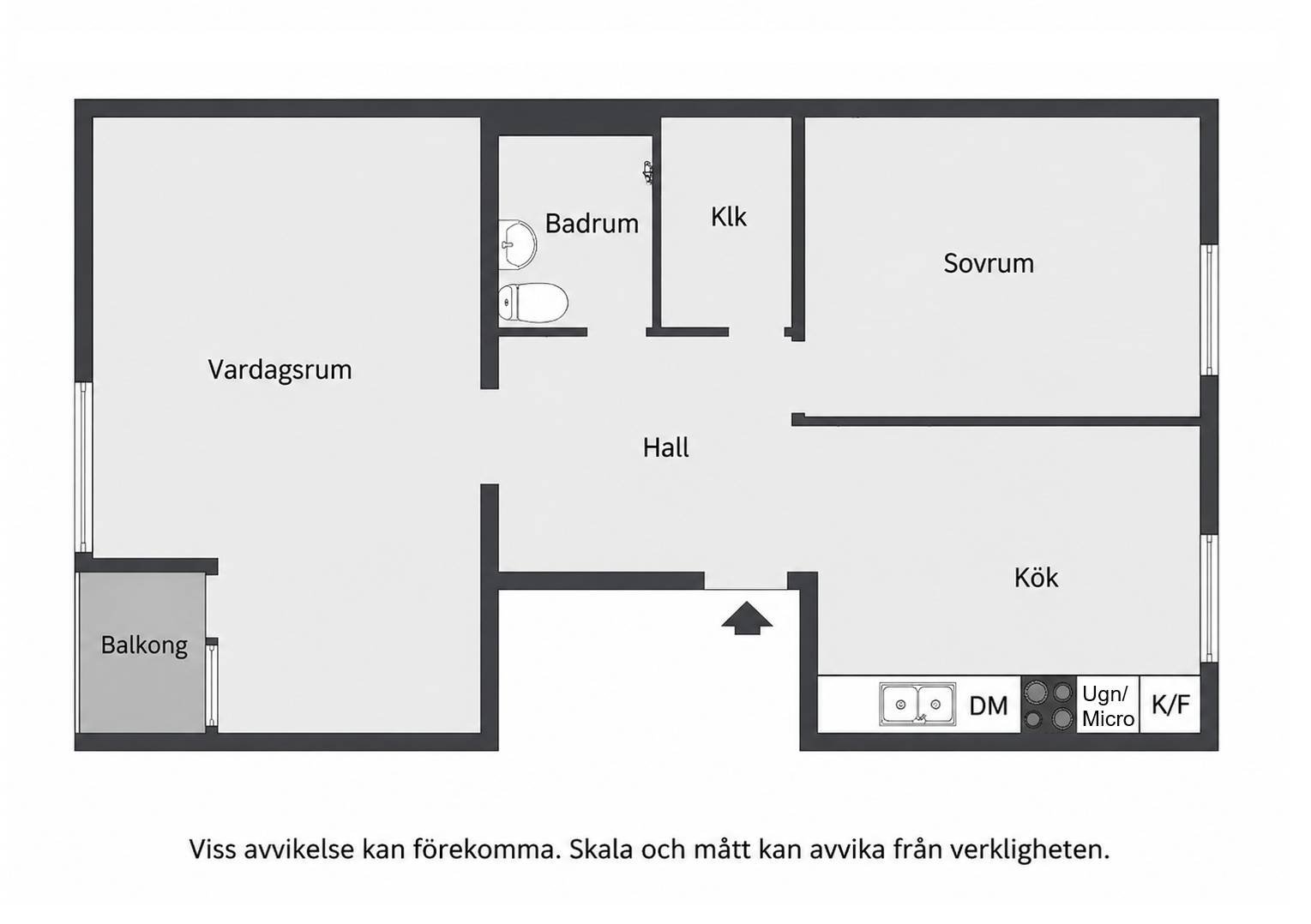 Lägenhet, 2 rooms, 60 sqm, Spånga – bild 5