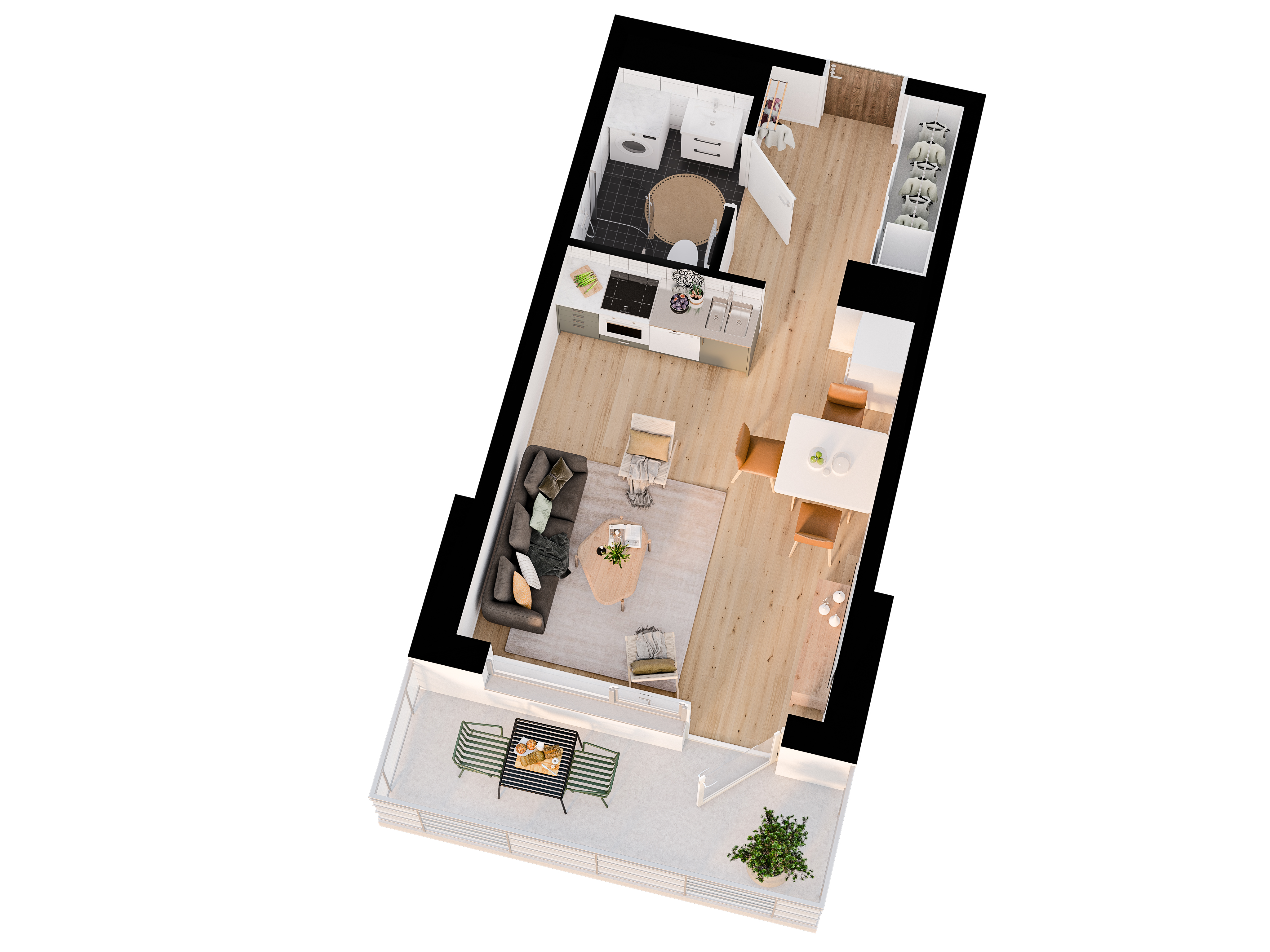 Lägenhet, 1 rooms, 32 sqm, Kristianstad – bild 9