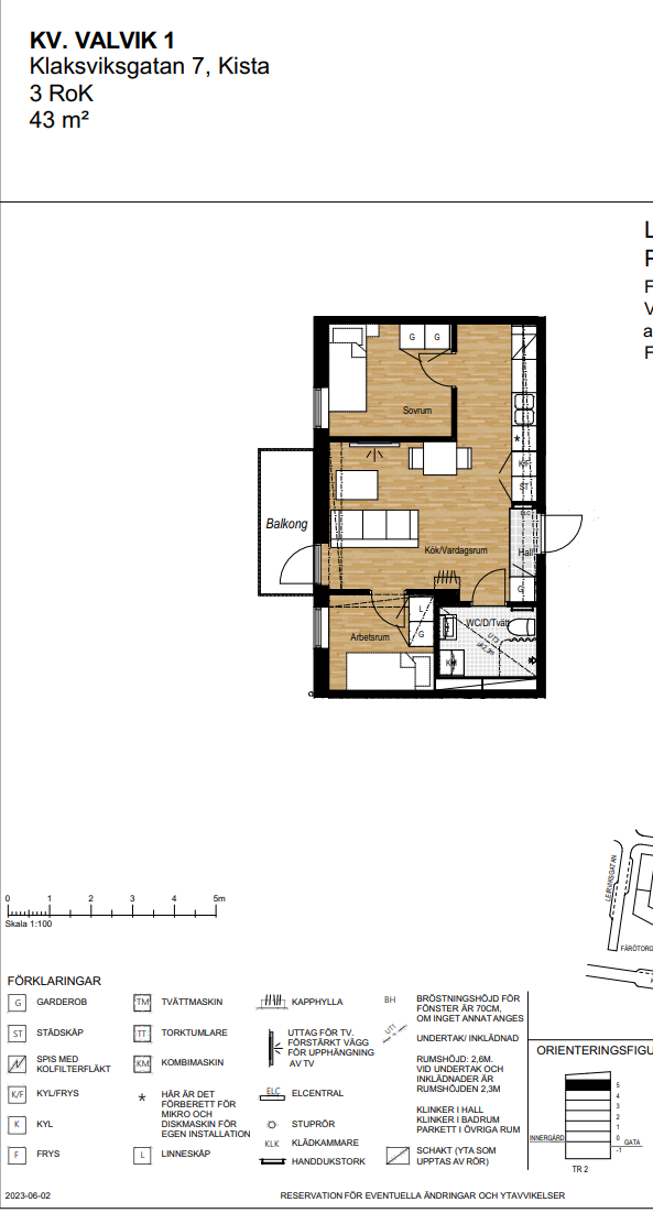 3 rok · 43 m² i Kista – bild 7