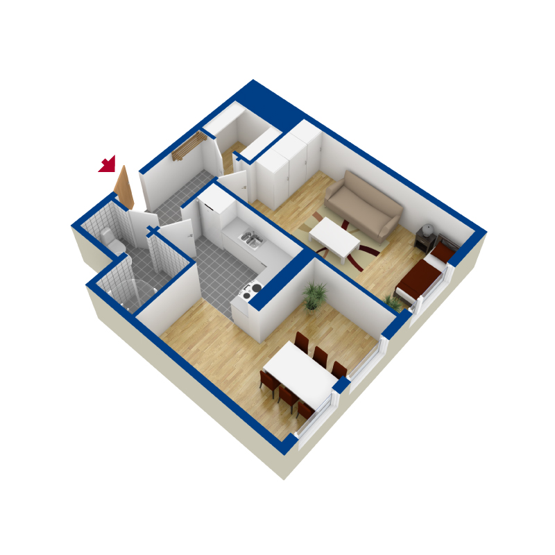 2 rok · 41 m² i Halmstad – bild 5