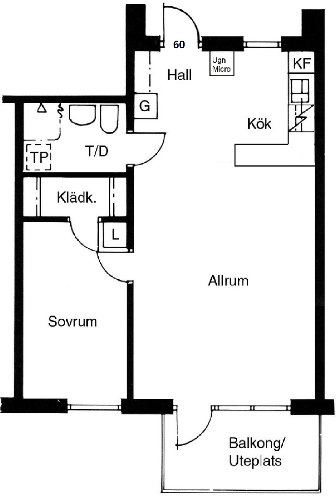 2 rok · 55 m² i Skellefteå – bild 11