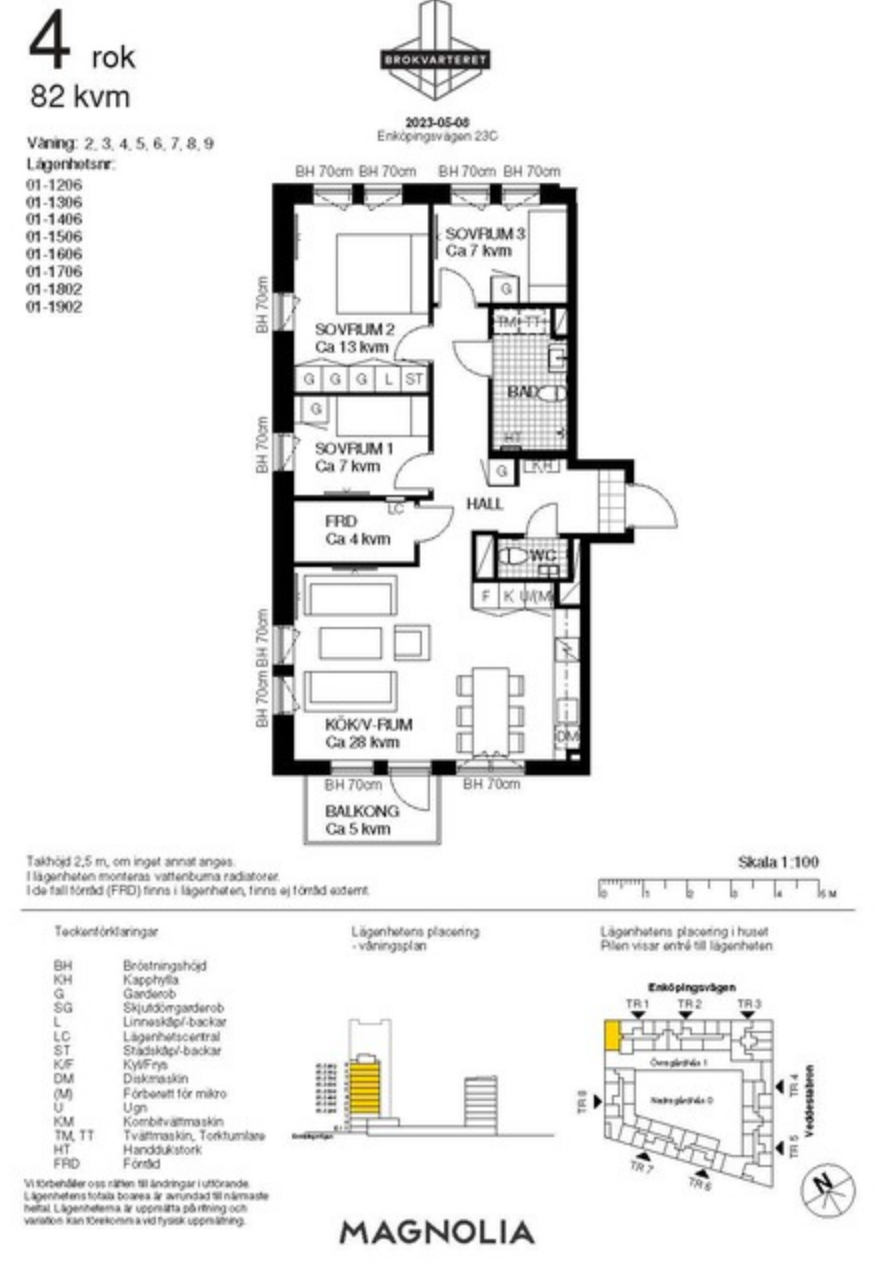 Lägenhet, 4 rooms, 81 sqm, Stockholm – bild 12