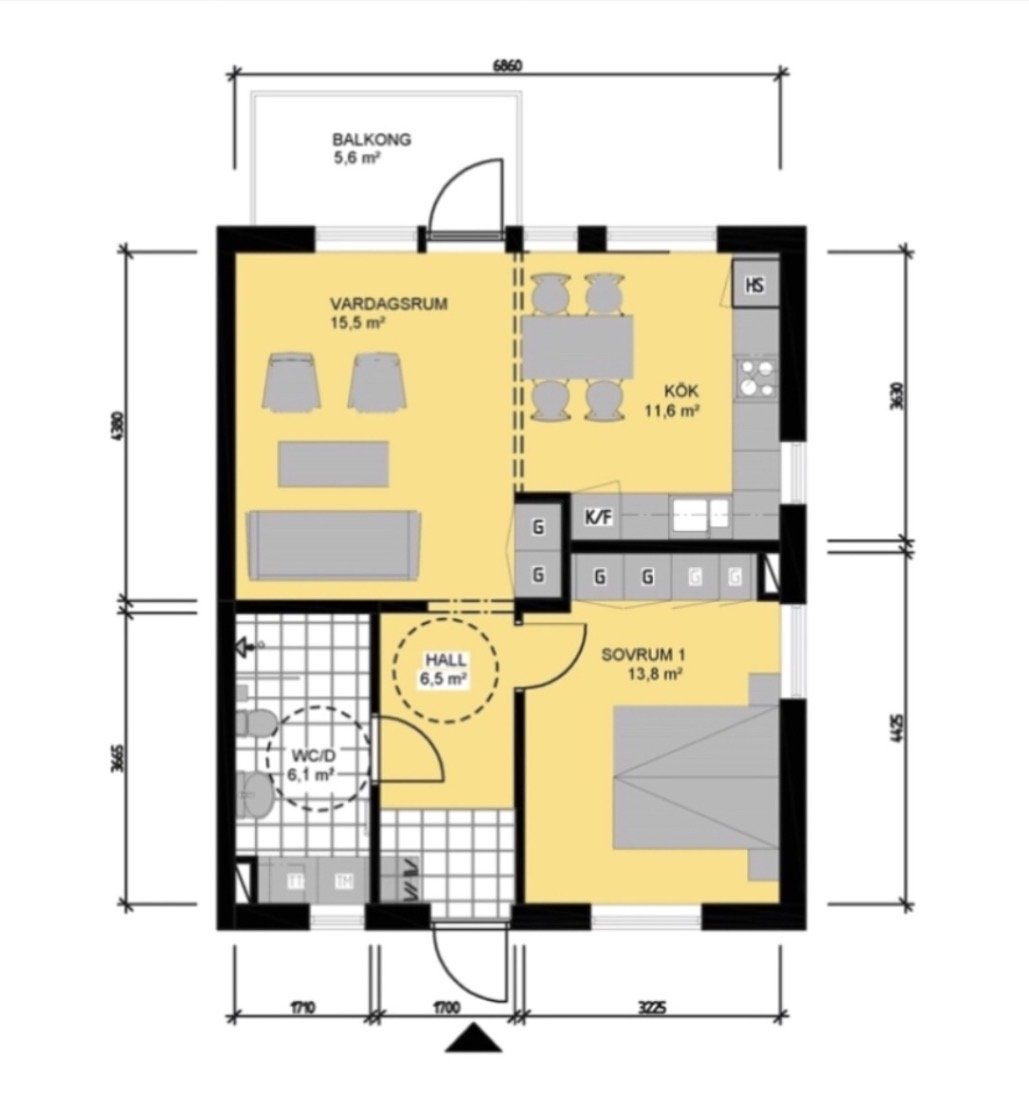 2 rok · 56 m² i Marstrand