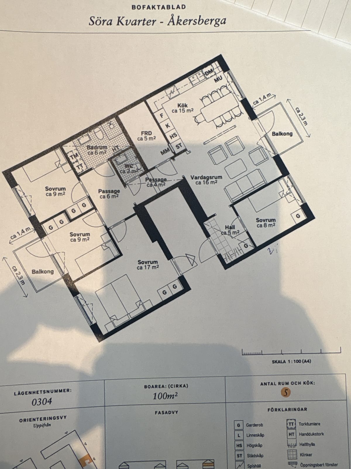 5 rok · 100 m² i Åkersberga – Åkersberga