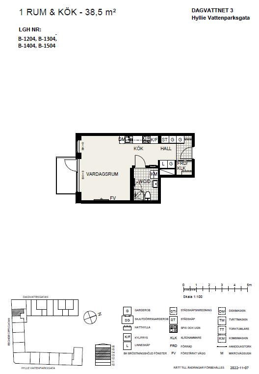 1 rok · 38 m² i Malmö – bild 15