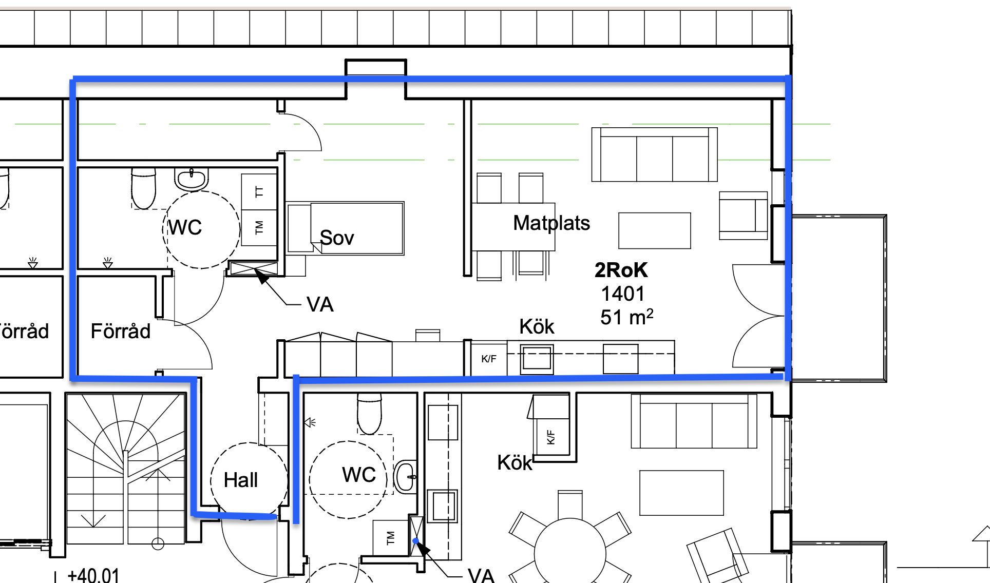 2 rok · 51 m² i Strängnäs – bild 6