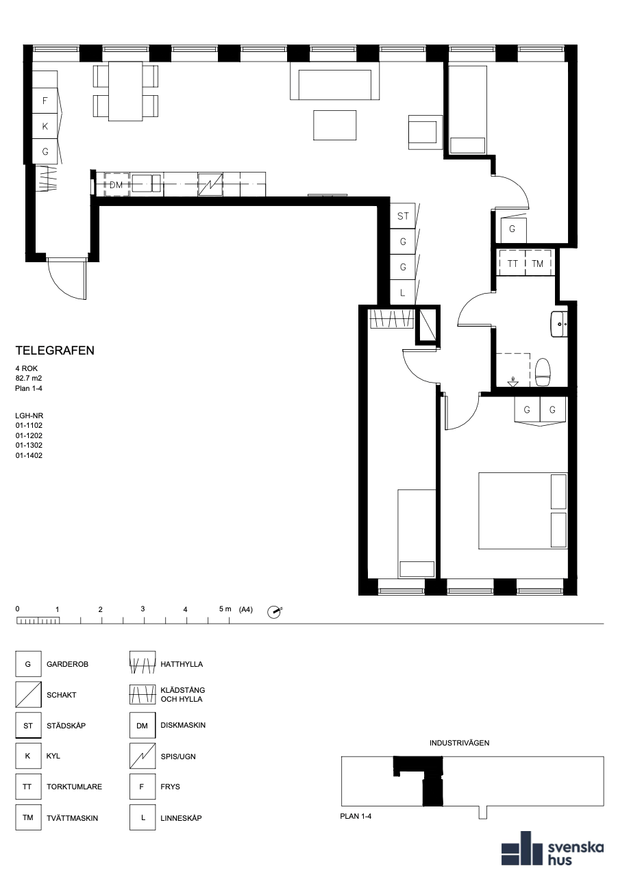 4 rok · 82 m² i Nynäshamn