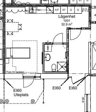 1 rok · 34 m² i Halmstad – bild 15