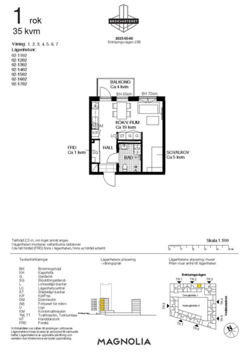 Lägenhet, 1 rooms, 34 sqm, Stockholm – bild 12