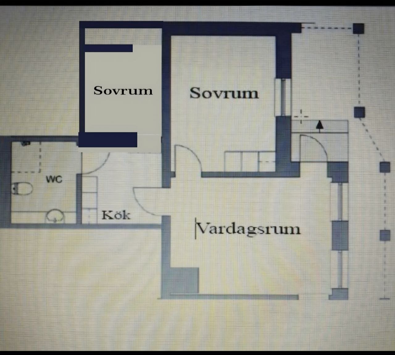 3 rok · 76 m² i Kungsängen – bild 21