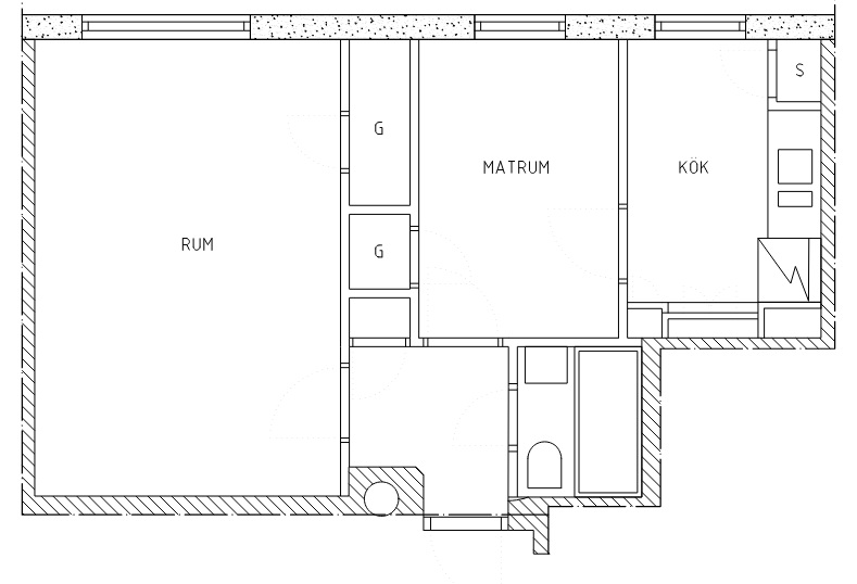 1 rok · 43 m² i Köping – bild 7