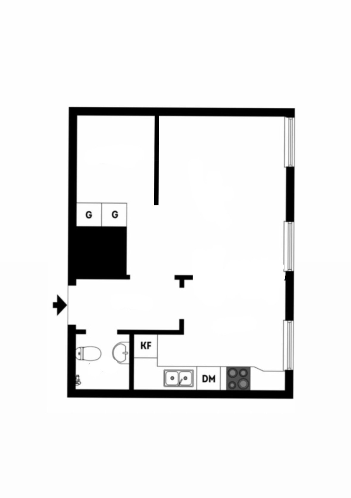 Lägenhet, 2 rooms, 38 sqm, Stockholm – bild 15