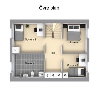 Radhus, 5 rooms, 120 sqm, Göteborg