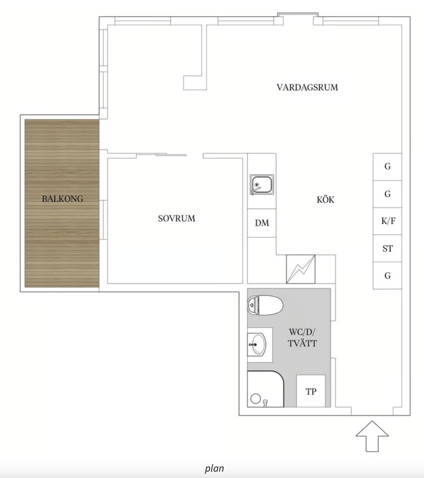 2 rok · 47 m² i Kungsbacka – bild 2