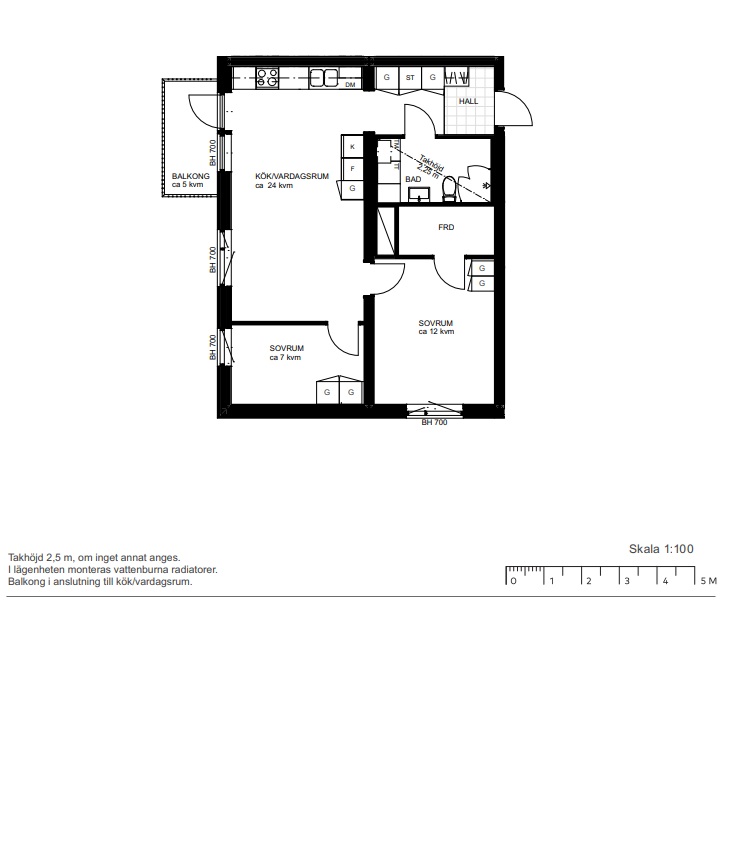 Lägenhet, 3 rooms, 61 sqm, Upplands-Bro – bild 6