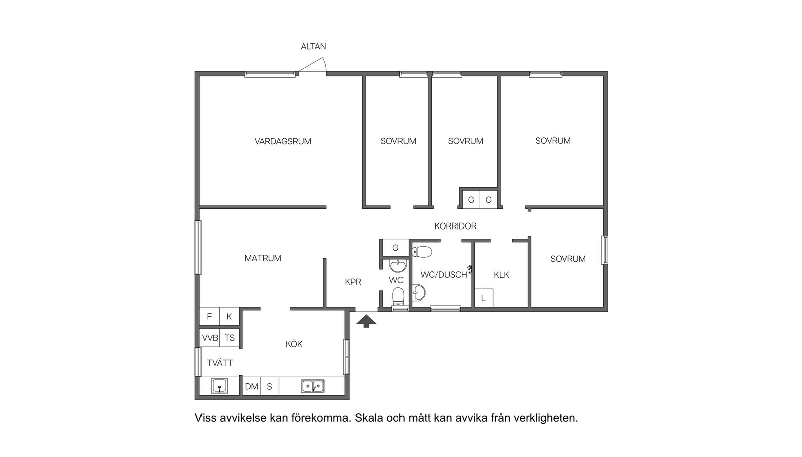 Lägenhet, 5 rooms, 112 sqm, Vallentuna – bild 30