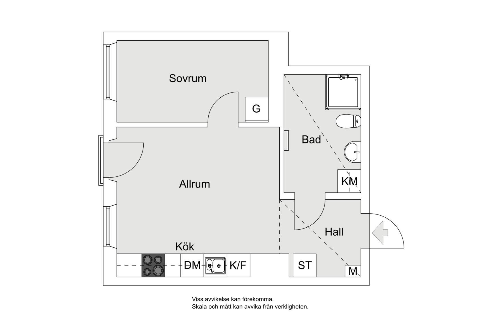 2 rok · 35 m² i Nacka – bild 11
