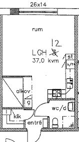 1 rok · 37 m² i Uddevalla – bild 20