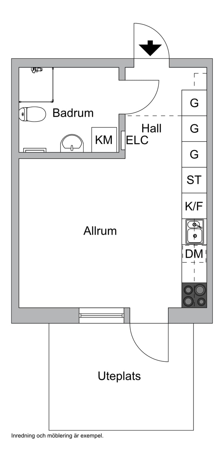 1 rok · 25 m² i Halmstad – bild 6