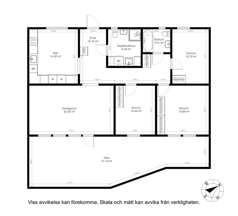 Duplex, 4 rooms, 101 sqm, Dalstorp – bild 21
