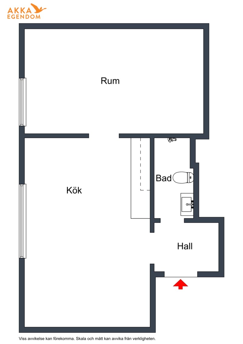 1 rok · 32 m² i Bromölla – bild 14