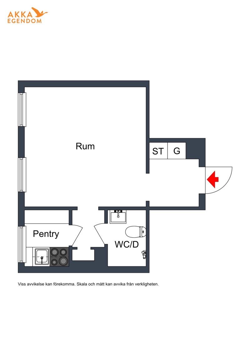 1 rok · 24 m² i Vimmerby – bild 7