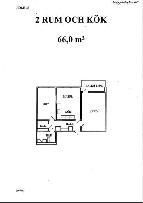 2 rok · 66 m² i Borås – bild 2