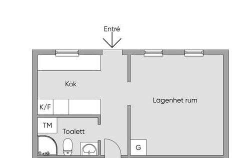 Villa/Hus, 2 rooms, 30 sqm, Upplands Väsby