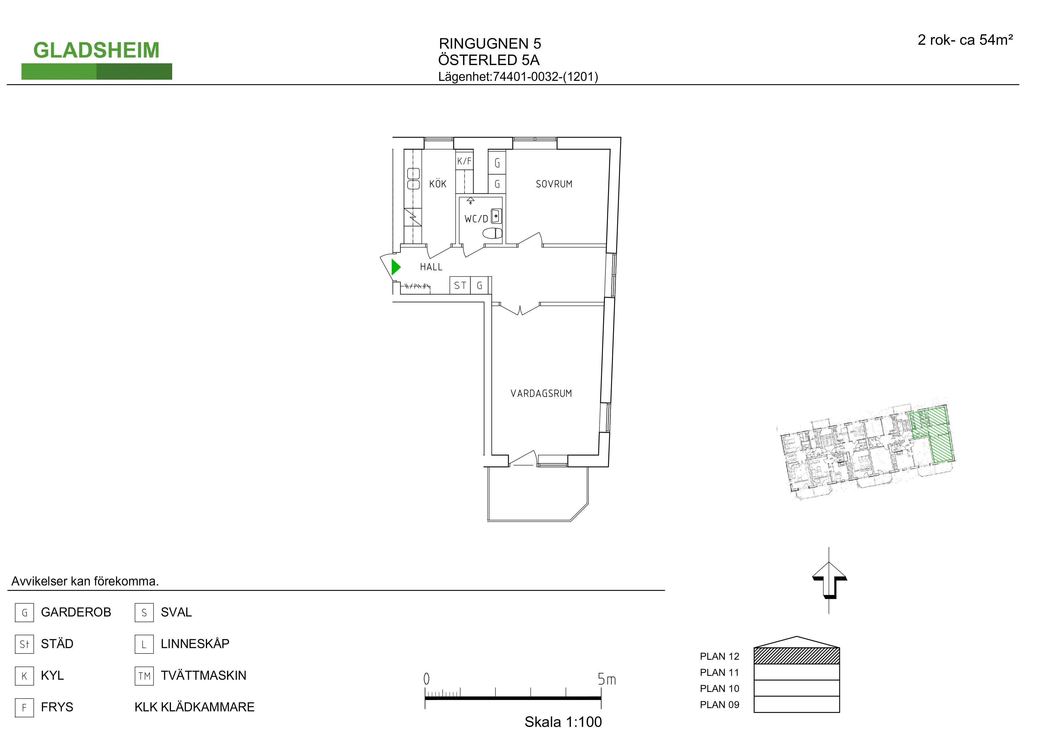 Lägenhet, 2 rooms, 54 sqm, Arboga – bild 6