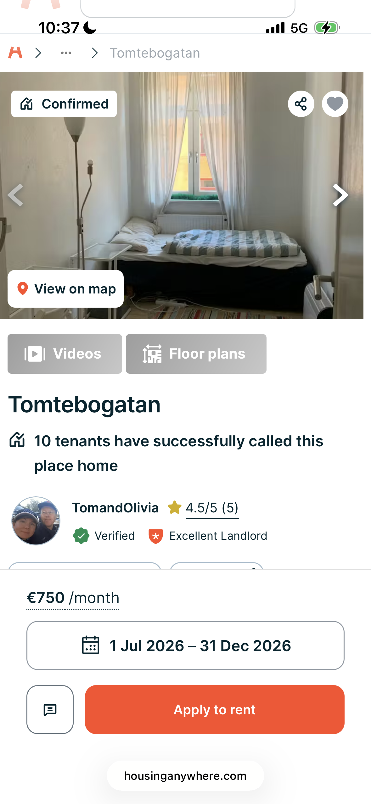 Lägenhet, 1 rooms, 8 sqm, Stockholm – bild 16