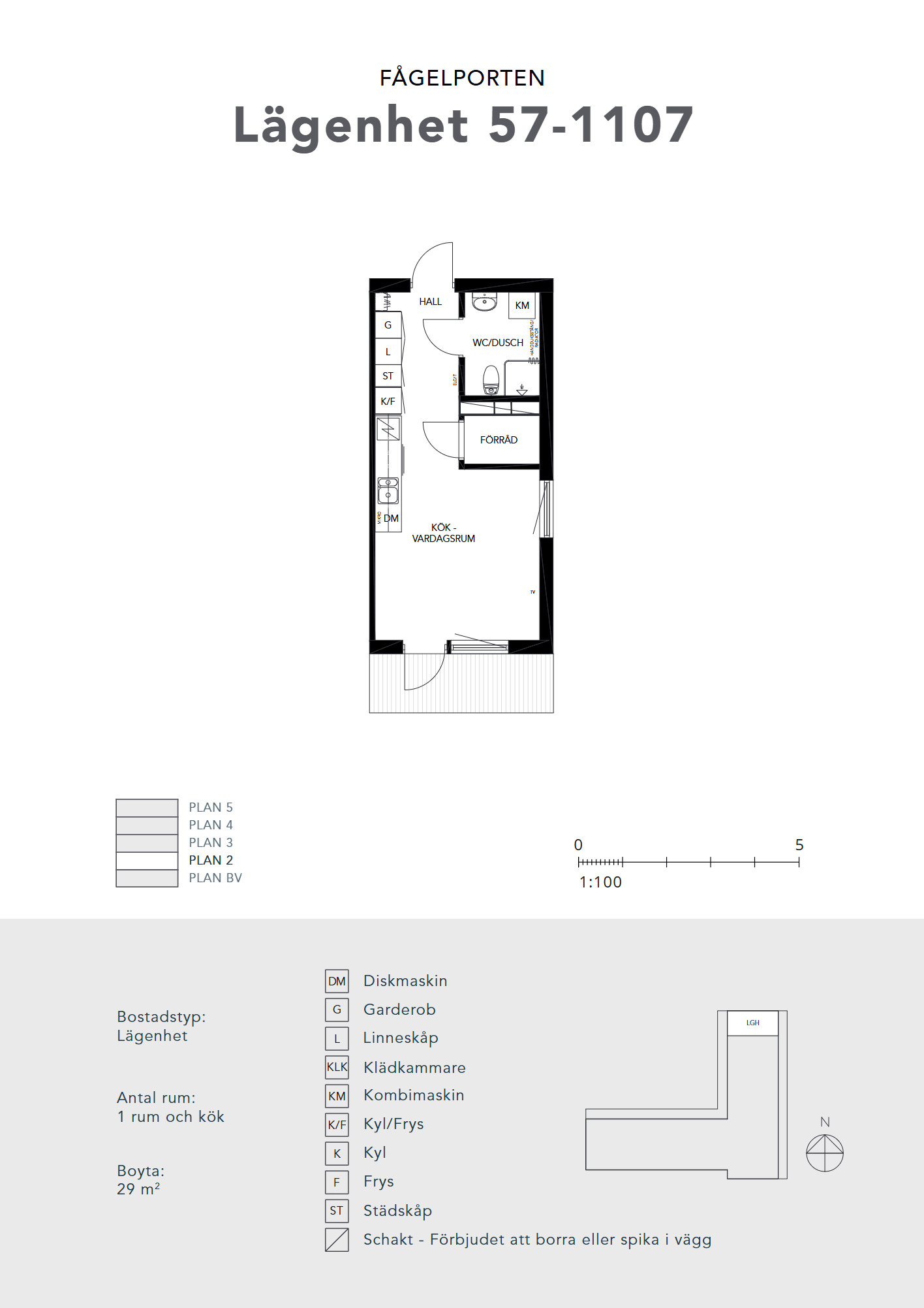 1 rok · 29 m² i Nyköping sverige – bild 9