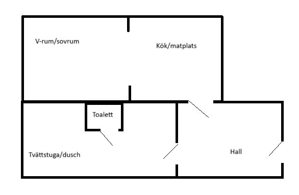 Lägenhet, 2 rooms, 40 sqm, Hisings Backa – bild 8