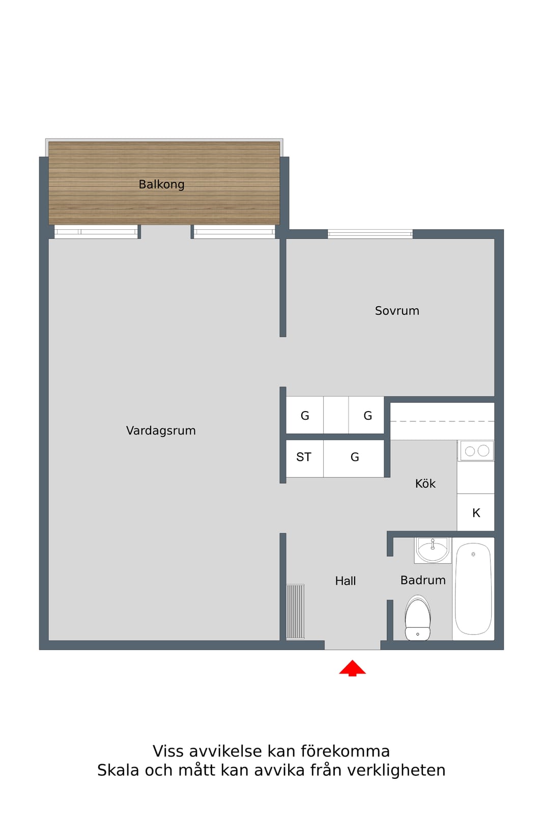 2 rok · 44 m² i Finspång – bild 10