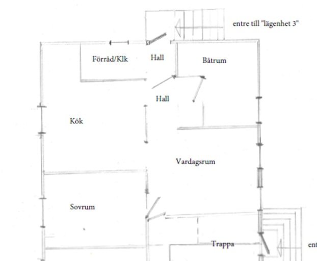 Lägenhet, 2 rooms, 55 sqm, Trelleborg