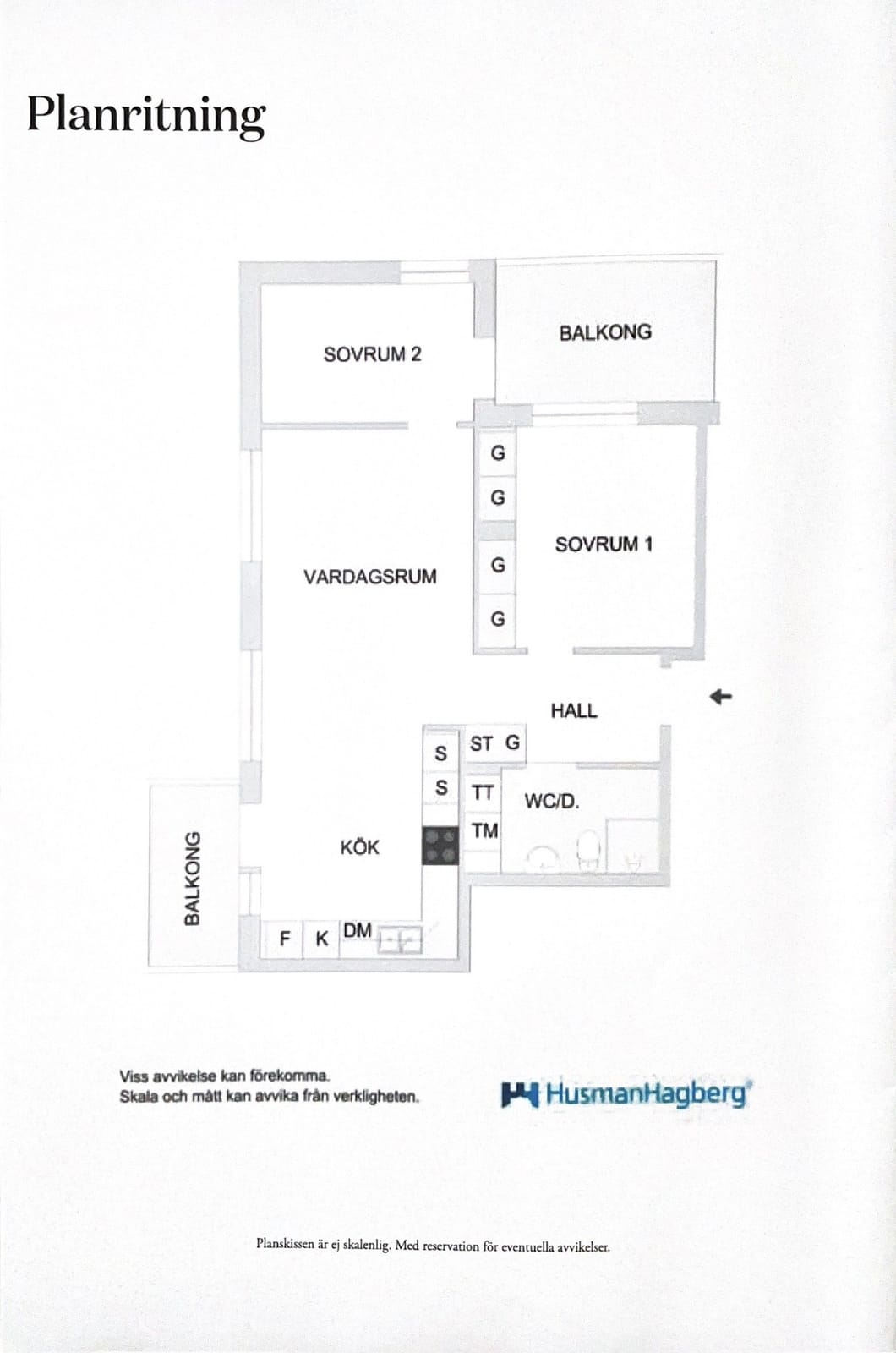 3 rok · 66 m² i Umeå – bild 16