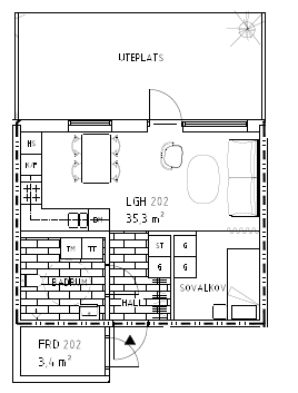1 rok · 35 m² i Månsarp – bild 8