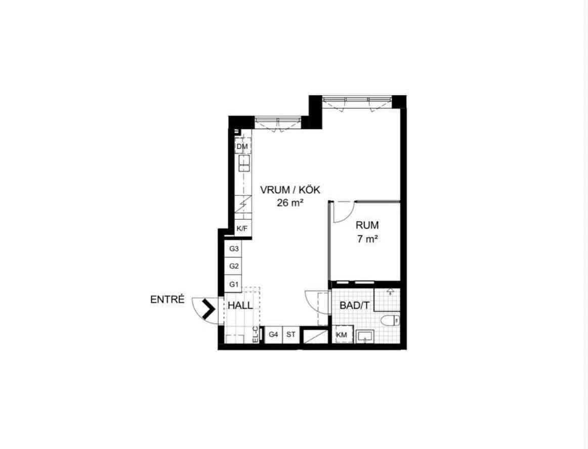 2 rok · 45 m² i Lund – bild 8