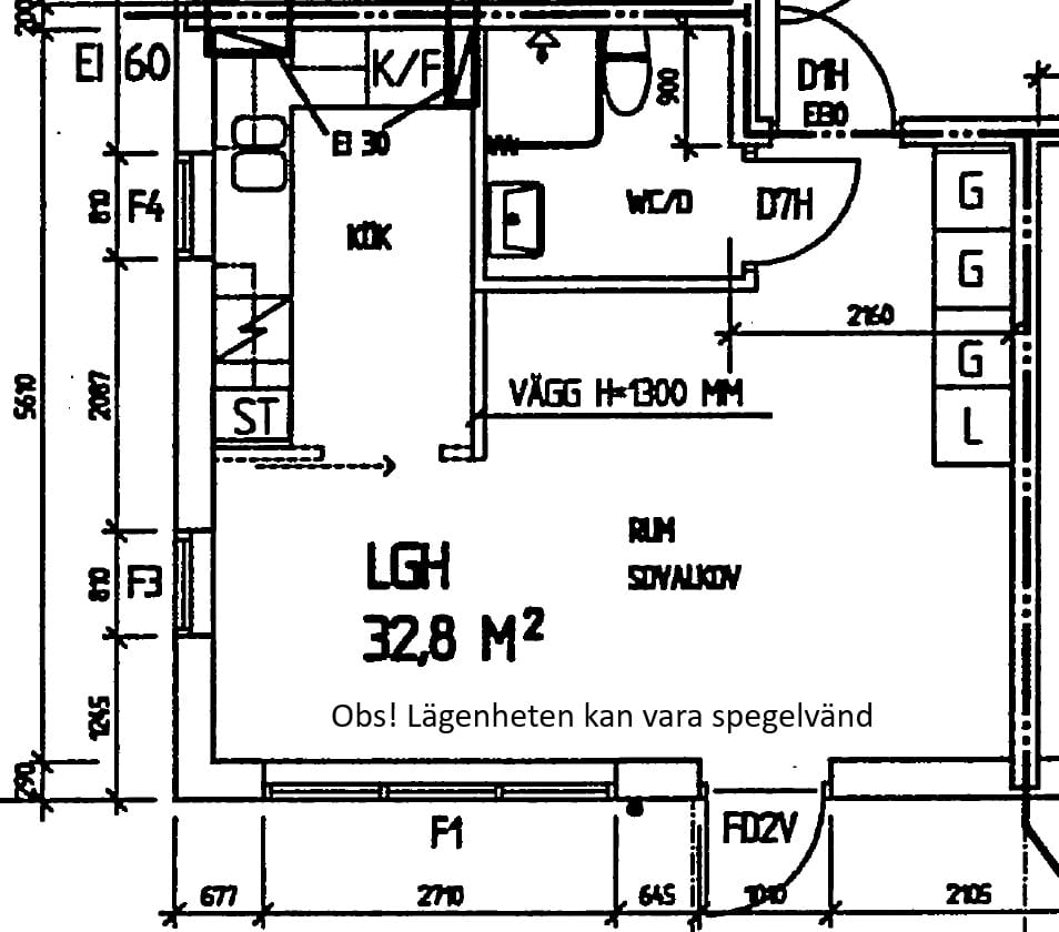 1 rok · 32 m² i Halmstad – bild 10