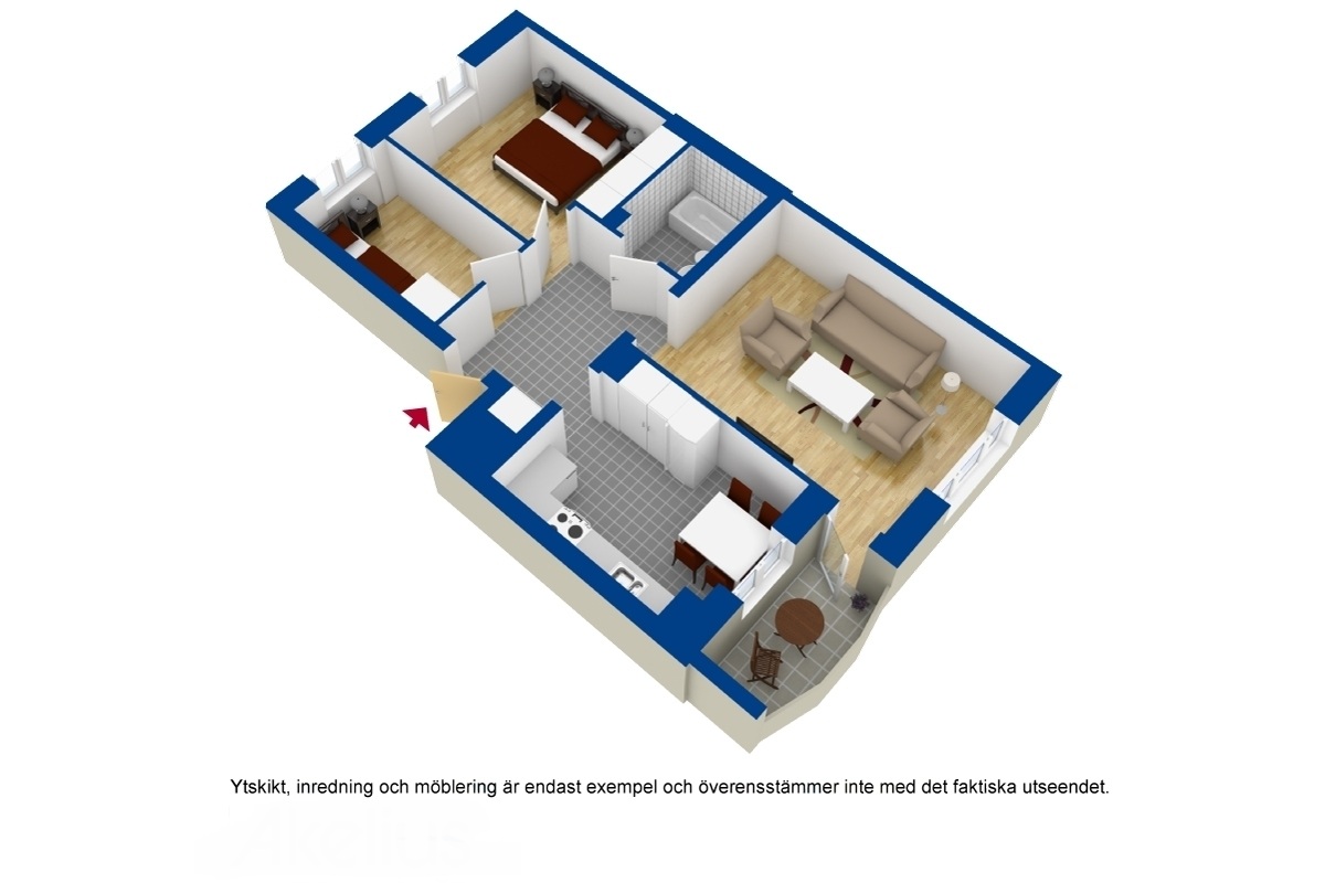 3 rok · 63 m² i Västerås – Västerås