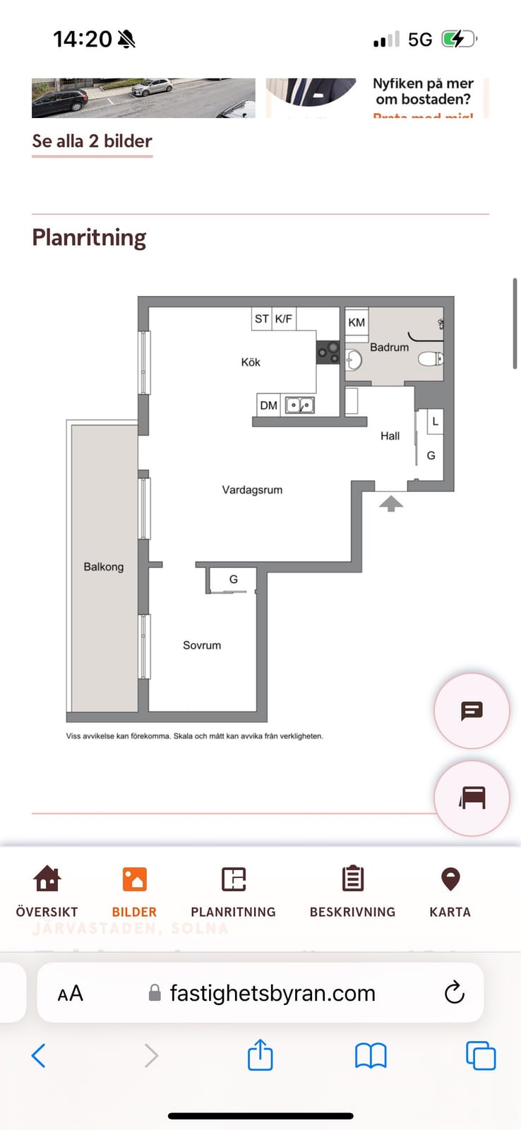 2 rok · 53 m² i Solna – bild 12