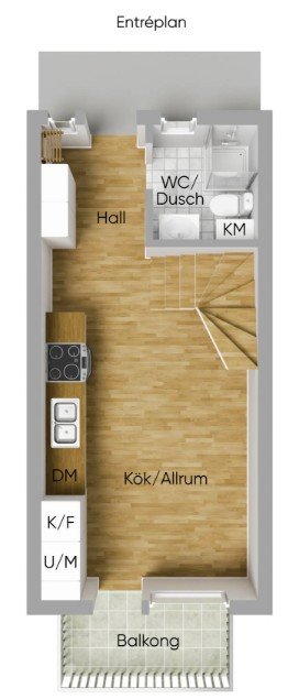 3 rok · 54 m² i Sollentuna – bild 14