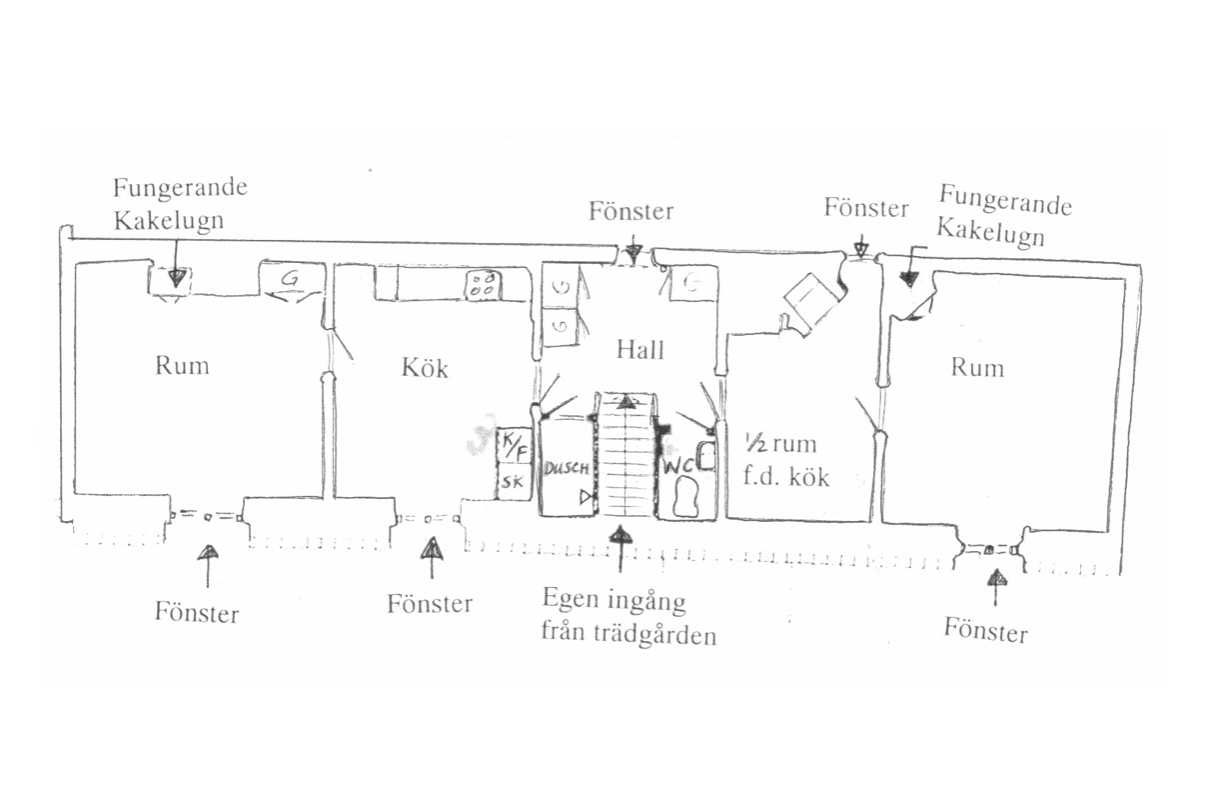 Lägenhet, 3 rooms, 65 sqm, Stockholm