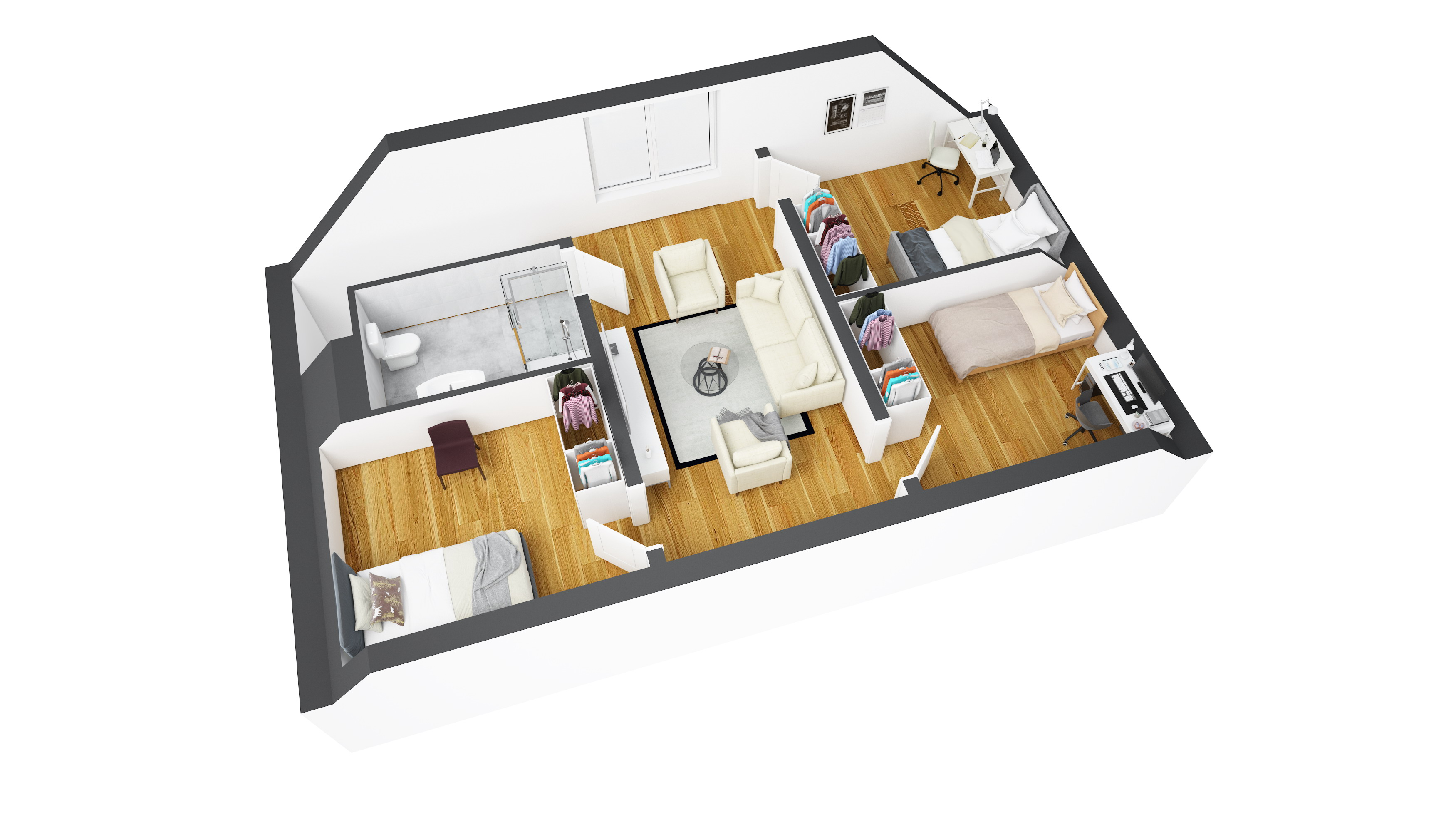 Lägenhet, 6 rooms, 130 sqm, Örkelljunga – bild 10