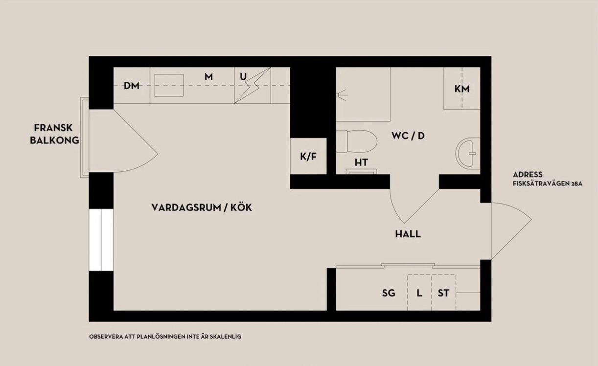 Lägenhet, 1 rooms, 23 sqm, Stockholm – bild 5
