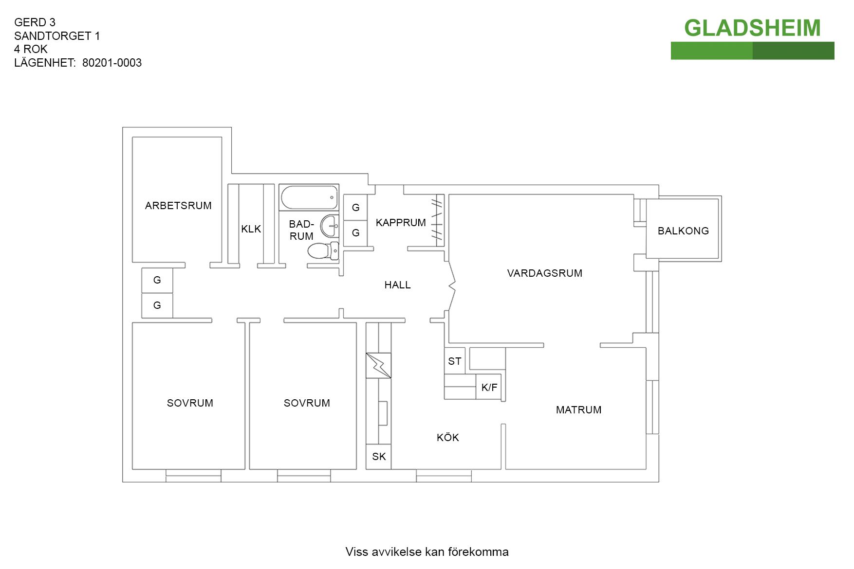 4 rok · 99 m² i Skövde – bild 8