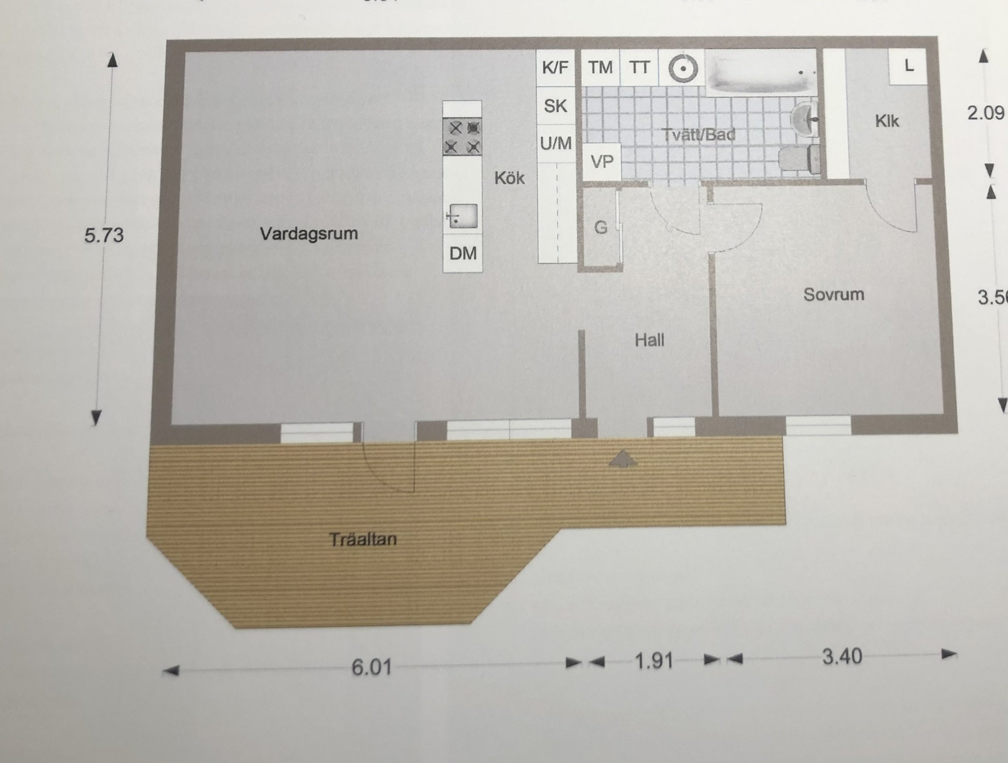 2 rok · 67 m² i Kungsbacka – bild 2