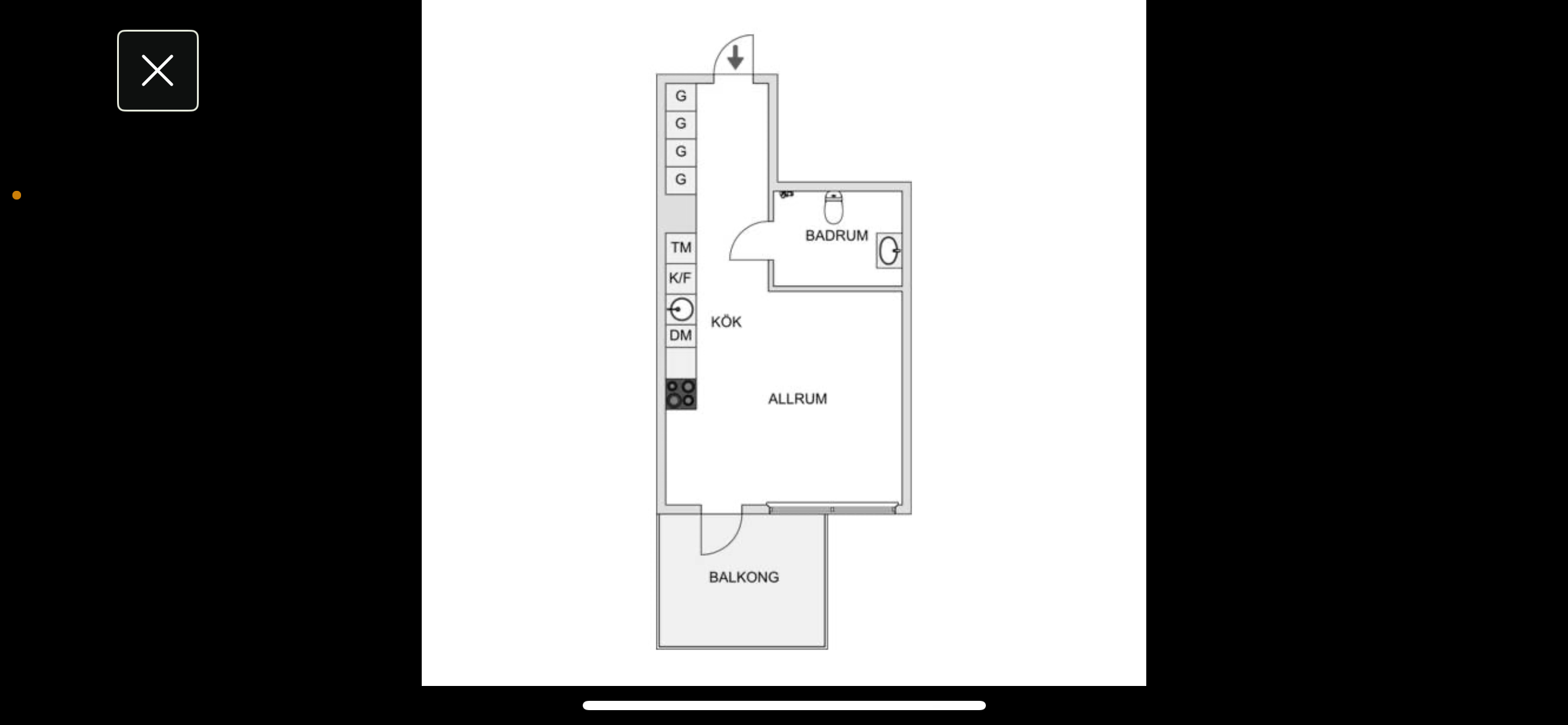 Lägenhet, 1 rooms, 30 sqm, Vallentuna – bild 11
