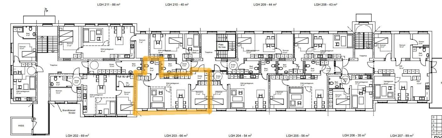 3 rok · 66 m² i Malmö – bild 15