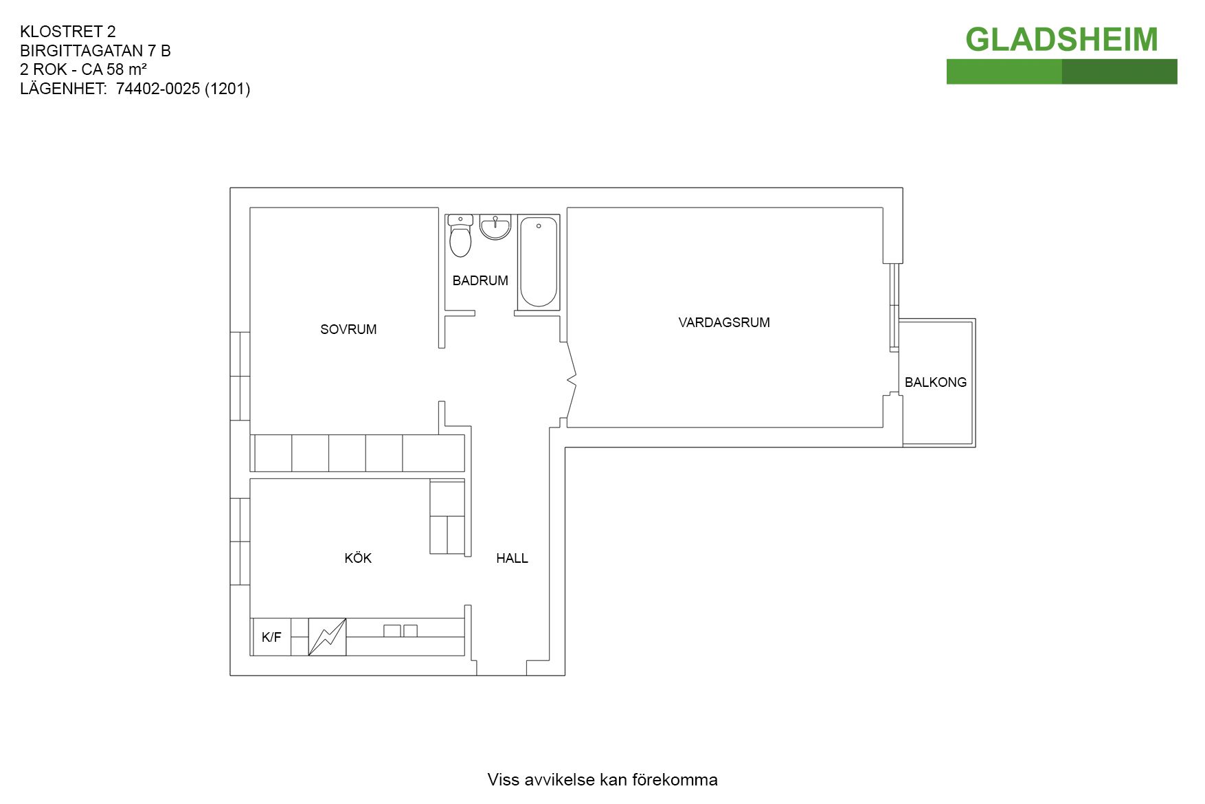 2 rok · 58 m² i Arboga – bild 9