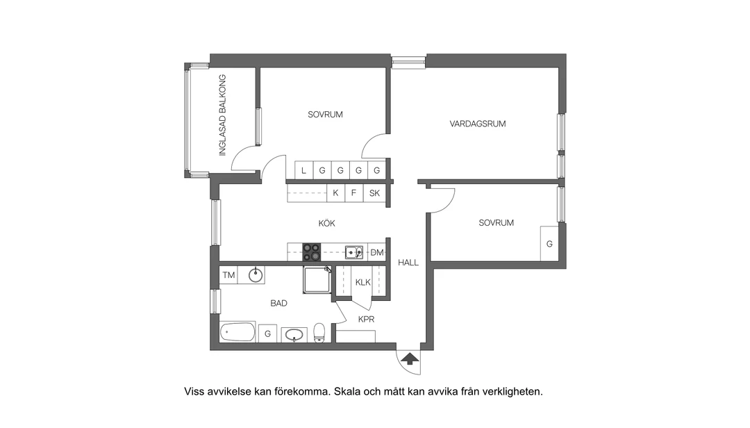 Lägenhet, 3 rooms, 85 sqm, Umeå – bild 15